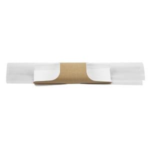 Recyclable Kraft Baguette Zakjes Clasp Clip - Set van 500 - Colpac
