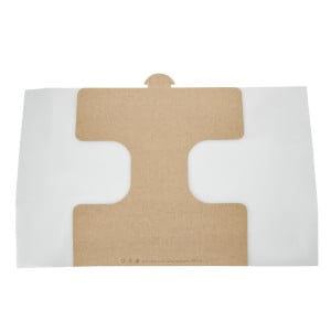 Recyclable Kraft Baguette Zakjes Clasp Clip - Set van 500 - Colpac