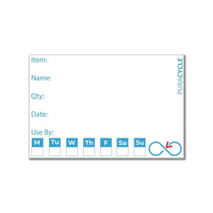 Reusable Traceability Labels - Set of 50 - FourniResto