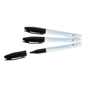 Permanente Zwarte Voedselmarkeerders - Set van 3 - FourniResto
