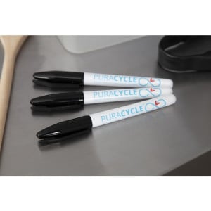 Permanente Zwarte Voedselmarkeerders - Set van 3 - FourniResto
