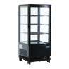 Koelvitrine met positieve temperatuur Zwart Serie C - 68 L - Polar - Fourniresto