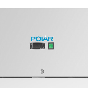 Kühlschrank mit Edelstahl-Tür - 600 L - Polar - Fourniresto