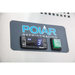 Refrigerated Table Positive 3 Doors Series U - 417L - Polar - Fourniresto