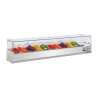 Koelvitrine voor ingrediënten Serie G - 10 x GN 1/4 - Polar - Fourniresto