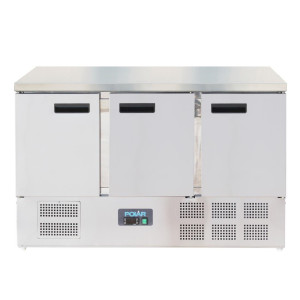 Refrigerated Table 3 Doors Series G - 368L - Polar - Fourniresto