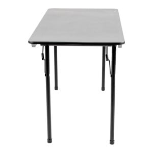 Rechteckiger klappbarer grauer Tisch aus ABS - 1220 mm - Bolero - Fourniresto