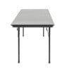 Table Rectangulaire Pliante Grise En Abs - 1520Mm - Bolero - Fourniresto