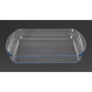 Plat À Four Rectangulaire en Verre - L 350 x P 230mm - Pyrex