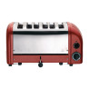 Broodrooster 6 Sneden Rood - 230V - Dualit