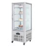 Patisserie vitrine van roestvrij staal met 1 glazen deur Serie G - 400L - Polar - Fourniresto