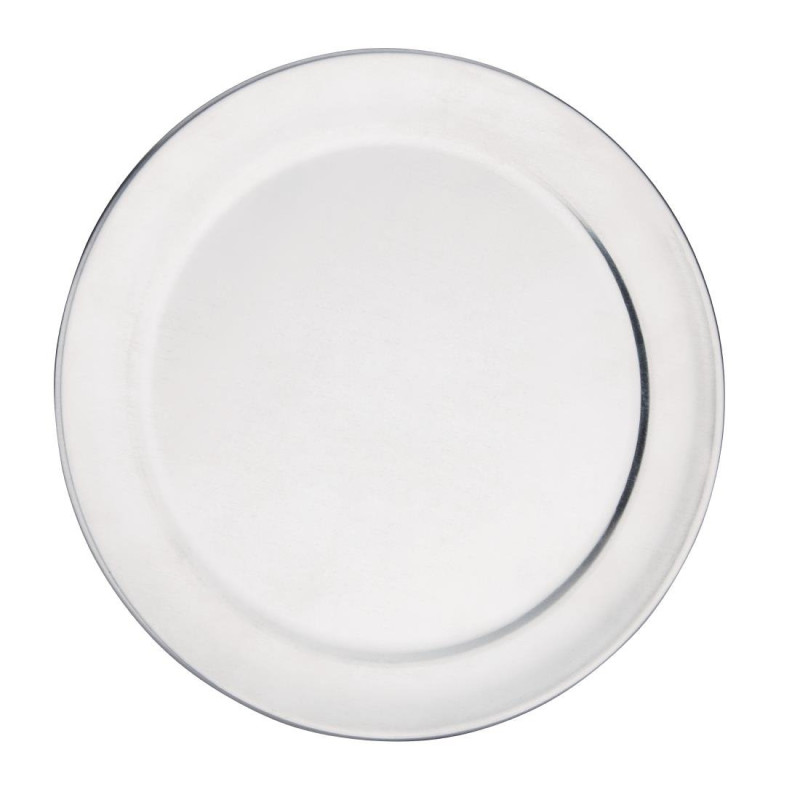 Aluminium-Pizzablech mit breitem Rand - Ø200mm - Vogue - Fourniresto