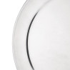 Aluminium-Pizzablech mit breitem Rand - Ø200mm - Vogue - Fourniresto