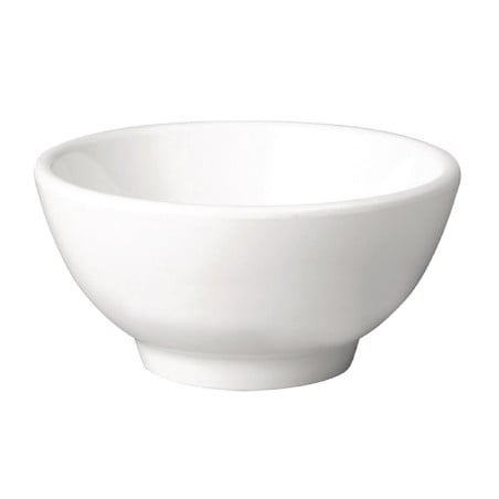 Bol Rond En Melamine Puur Wit - Ø130mm - APS - Fourniresto