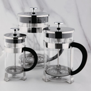 Kaffeepresse aus Edelstahl 12 Tassen - 1500 ml - Olympia