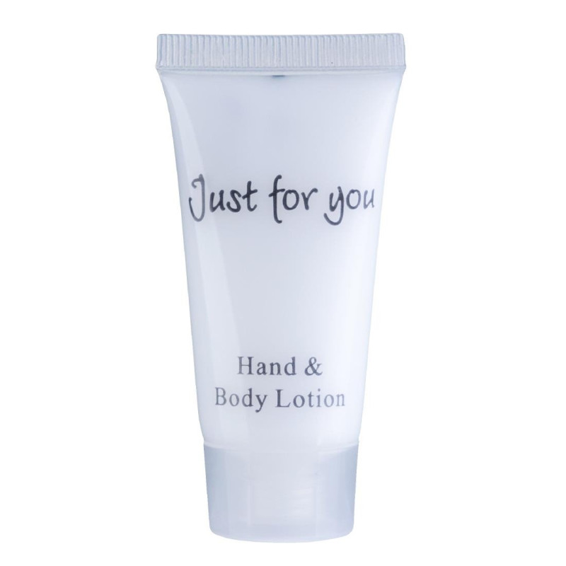 Hand- en bodycrème Just For You - 20 ml - Set van 100 - FourniResto - Fourniresto