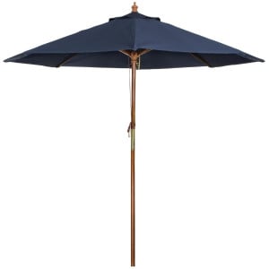 Parasol Rond Bleu Marine - H 3000mm- Bolero