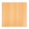 Square Beech Effect Table Top - 700mm - Bolero