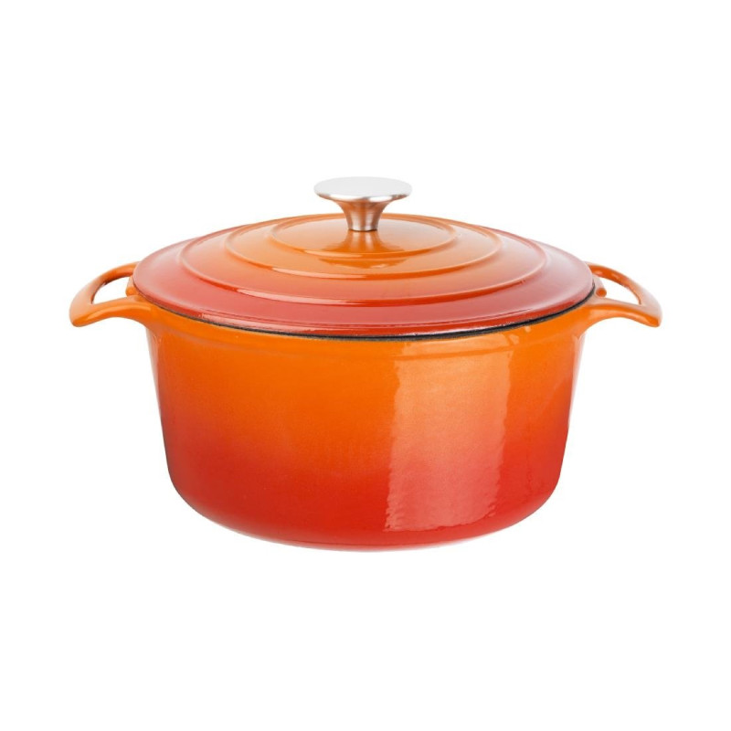 Grote Ronde Oranje Braadpan - 4L - Vogue