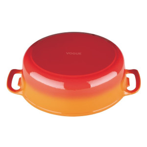 Cocotte Ovaal Oranje - 5L - Vogue