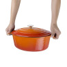 Grote Ovale Oranje Braadpan - 6L - Vogue