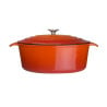 Grote Ovale Oranje Braadpan - 6L - Vogue