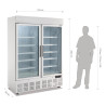 Koelvitrine met negatieve temperatuur 920L - Polar - Fourniresto