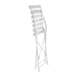 Stuhl für die Terrasse aus Stahl - Grau - Set von 2 - Bolero - Fourniresto