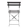 Stalen Terrasstoelen - Zwart - Set van 2 - Bolero - Fourniresto