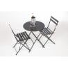 Stalen Terrasstoelen - Zwart - Set van 2 - Bolero - Fourniresto