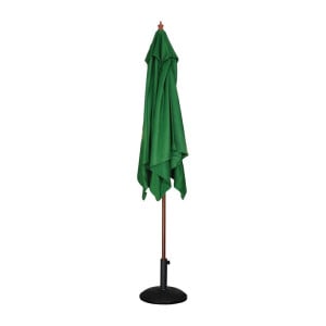 Square Green Parasol - L 2500mm - Bolero