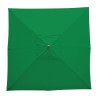 Parasol Vierkant Groen - L 2500mm - Bolero