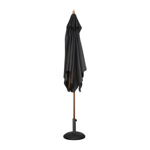 Parasol Vierkant Zwart - L 2500mm - Bolero