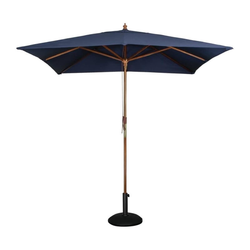 Navy Blue Square Parasol - L 2500mm - Bolero