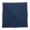 Parasol Vierkant Marineblauw - L 2500mm - Bolero