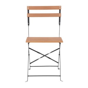 Bistrostoelen van imitatiehout - Set van 2 - Bolero - Fourniresto