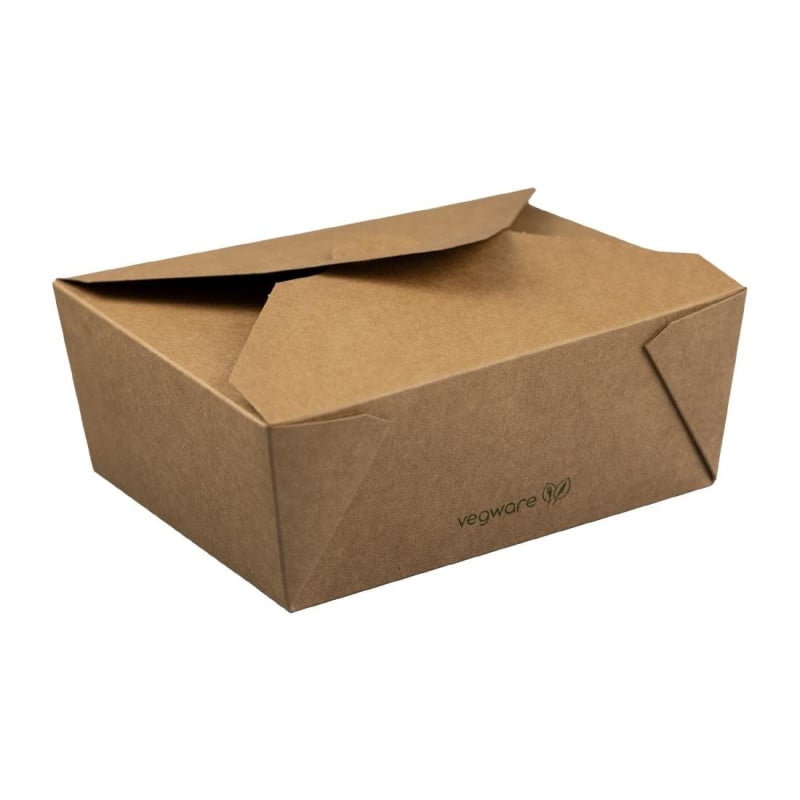 Maaltijdboxen 1300 ml - Set van 300 - Vegware