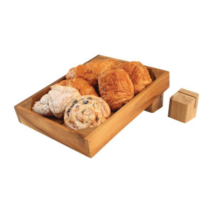 Houten menuhouder - T&G Woodware - Fourniresto