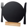 Krijtbord Tafel Silhouet Bord - Set van 3 - Securit - Fourniresto