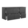 Back-Bar Series U 6 Drawers - 536L - Polar