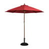 Parasol Rond Rouge - 2,5 m - Bolero