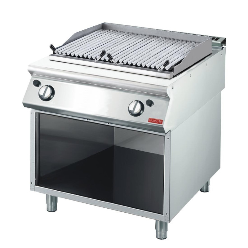 Grillplatte Lavastein Gas - P 700 - Gastro M