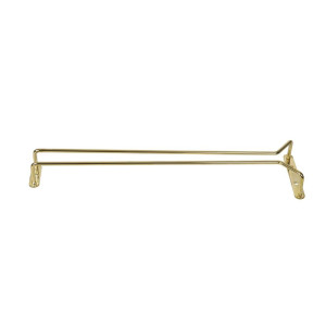 Ondersteuning voor wijnglazen in messing 410mm - FourniResto - Fourniresto