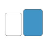Non-slip rectangular tray 458x356mm - Olympia KRISTALLON - Fourniresto