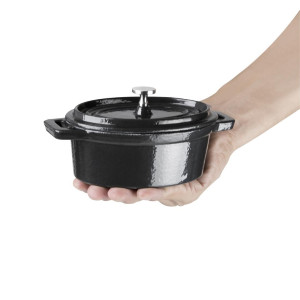 Mini-ovale gietijzeren cocotte - Vogue - Fourniresto