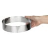 Edelstahl-Mousse-Ring 200 x 45mm - De Buyer - Fourniresto