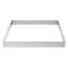 Square Stainless Steel Tart Ring - W 200 x D 200mm - De Buyer