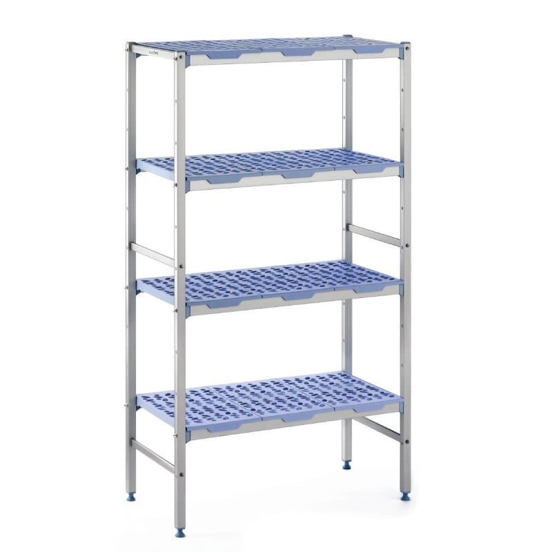 Modular Shelving 4 Levels - W 890 x D 400mm - Tournus