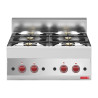 Gas stove with 4 burners 650 - Gastro M