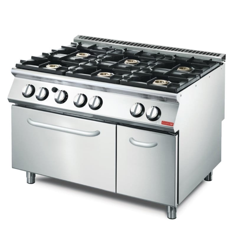 6-Burner Stove and Gas Oven 700 - Gastro M
